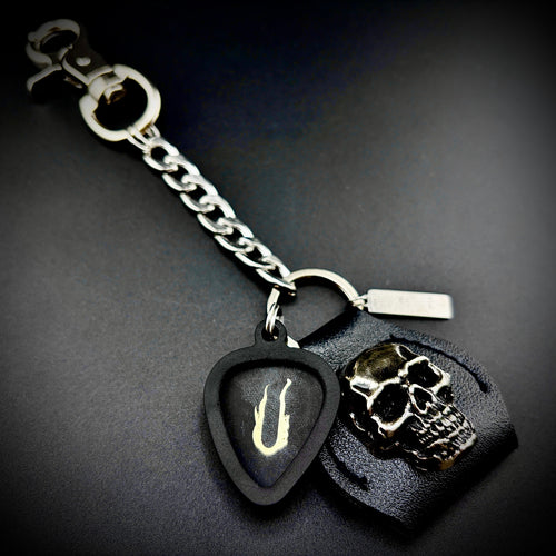 August Burns Red ABR gold foil PICKCHAIN belt loop guitar pick holder