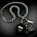 August Burns Red Abr Holographic Foil Guitar Pick Pendant Necklace by SKULL & CHAIN. For fans of JB Brubaker and Jake Luhrs.