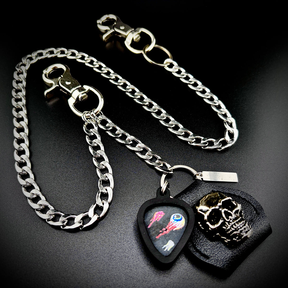 Better Lovers eyeball PICKCHAIN wallet chain guitar pick holder