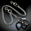 Black Label Society Doom Crew Inc Iron Cross PICKCHAIN wallet chain guitar pick holder