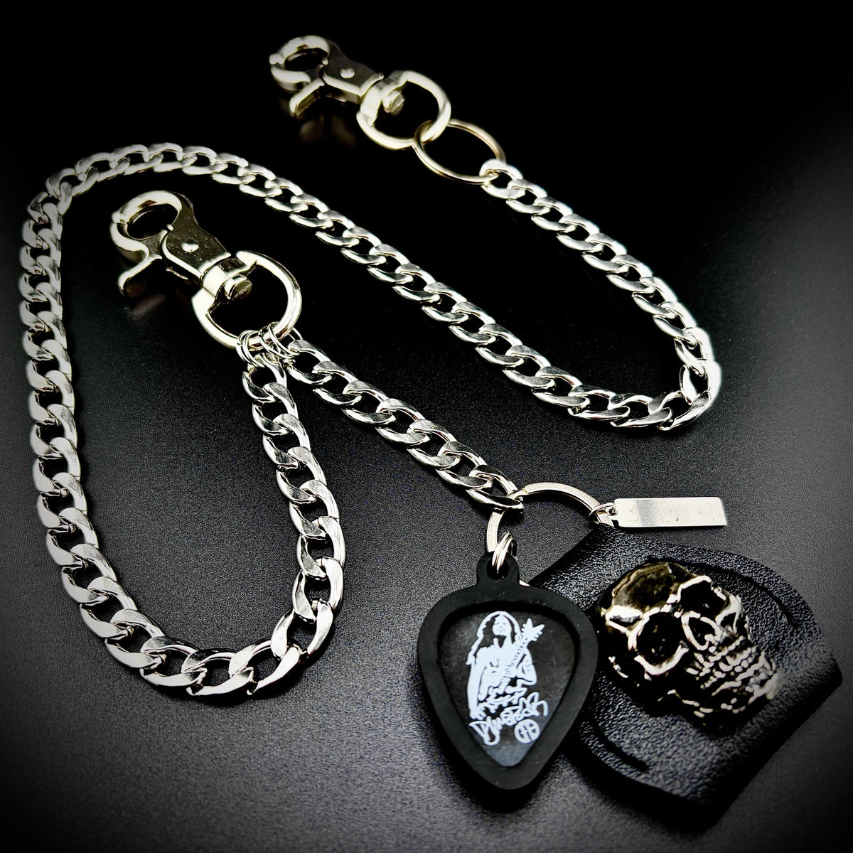 Dimebag Darrell CFH PICKCHAIN wallet chain guitar pick holder