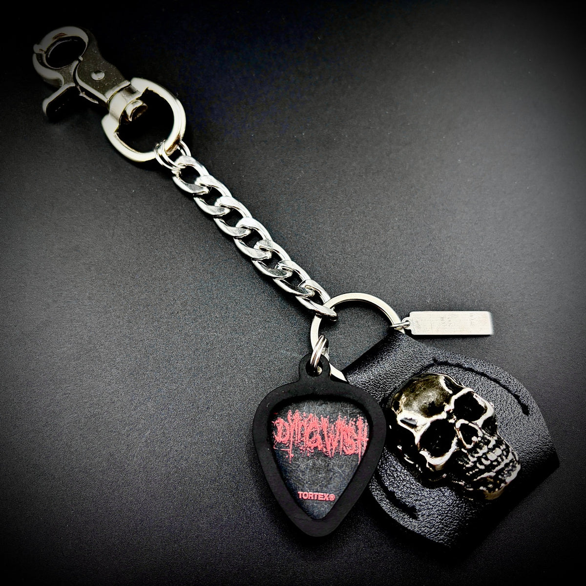 Dying Wish Flesh Stays Together PICKCHAIN belt loop guitar pick holder