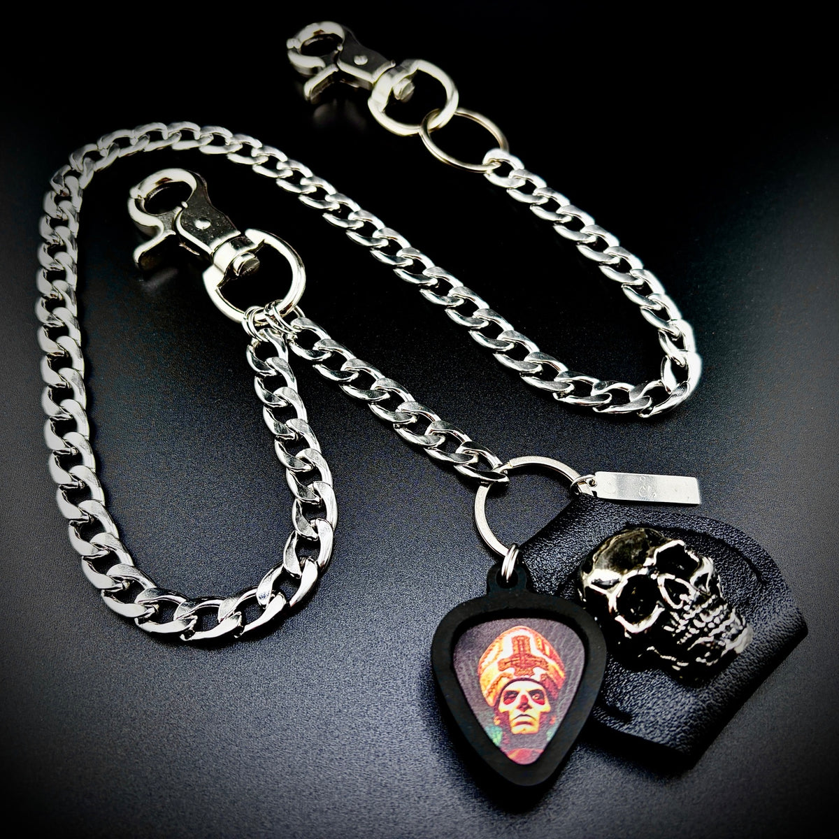 GHOST PAPA EMERITUS III PICKCHAIN™ WALLET CHAIN