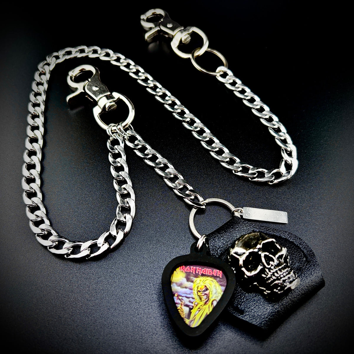 Iron Maiden Killers PICKCHAIN wallet chain guitar pick holder