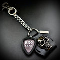 KISS Army PICKCHAIN belt loop guitar pick holder by SKULL & CHAIN