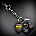 KISS Gradient Logo PICKCHAIN belt loop guitar pick holder by SKULL & CHAIN