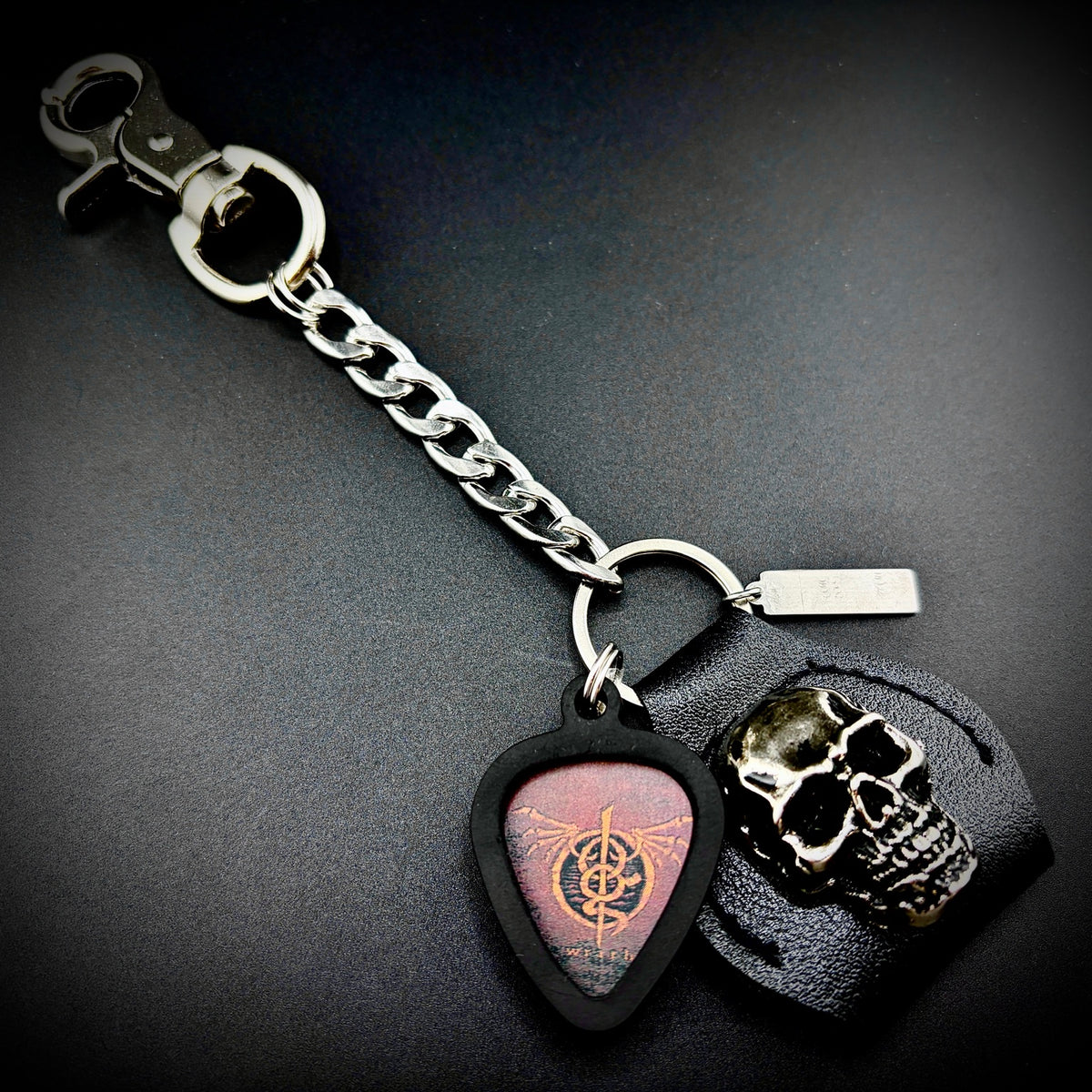 Lamb of God Wrath PICKCHAIN belt loop guitar pick holder