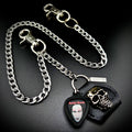 Marilyn Manson portrait PICKCHAIN wallet chain guitar pick holder
