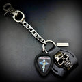 Motley Crue Dr. Feelgood PICKCHAIN belt loop guitar pick holder