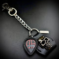 Pantera Cowboys From Hell CFH PICKCHAIN belt loop guitar pick holder by SKULL & CHAIN