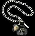 GUNS N' ROSES GUITAR PICK PENDANT NECKLACE
