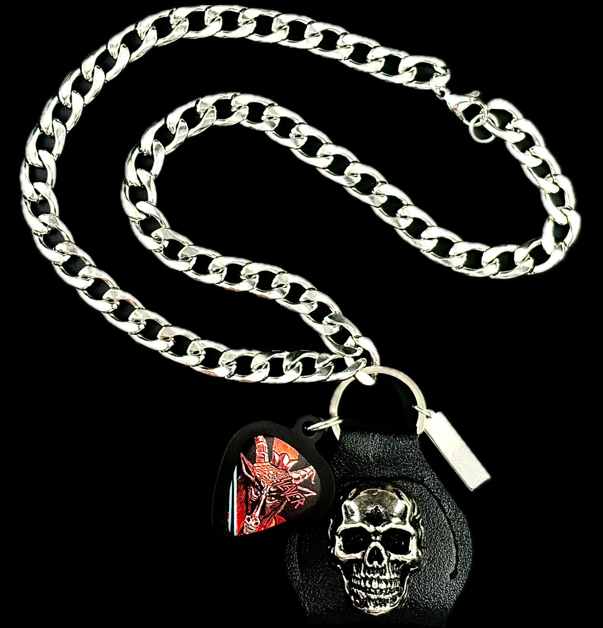 SLAYER SHOW NO MERCY GUITAR PICK PENDANT NECKLACE