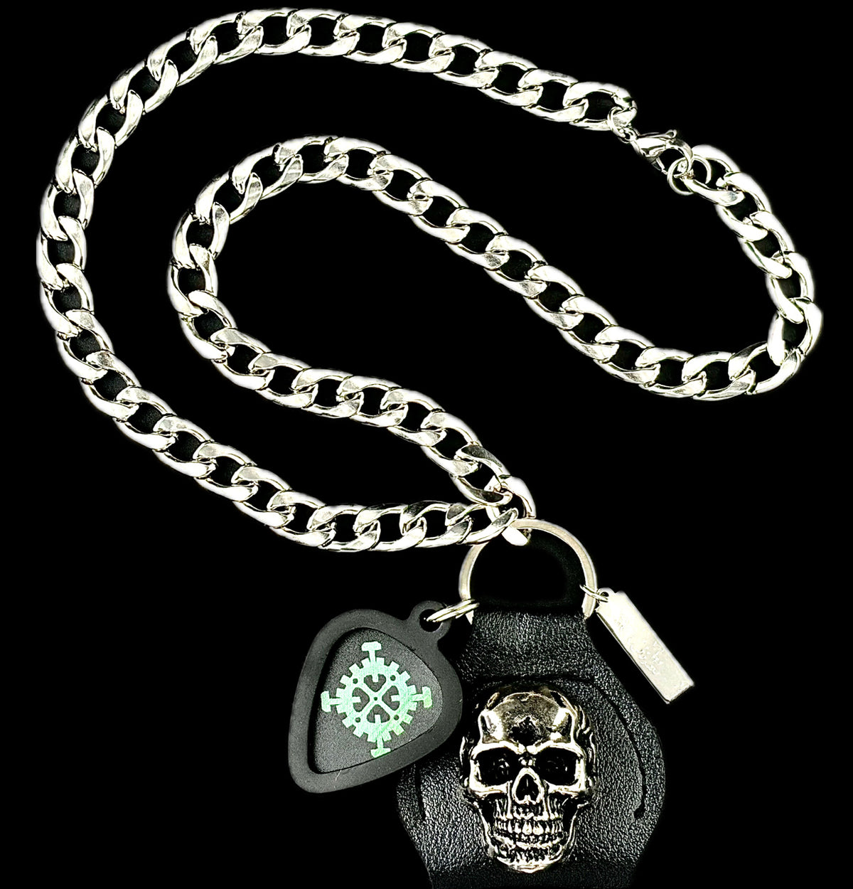 TYPE O NEGATIVE OFFENSE MECHANISM GUITAR PICK PENDANT NECKLACE