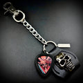 Slayer Show No Mercy PICKCHAIN belt loop guitar pick holder by SKULL & CHAIN