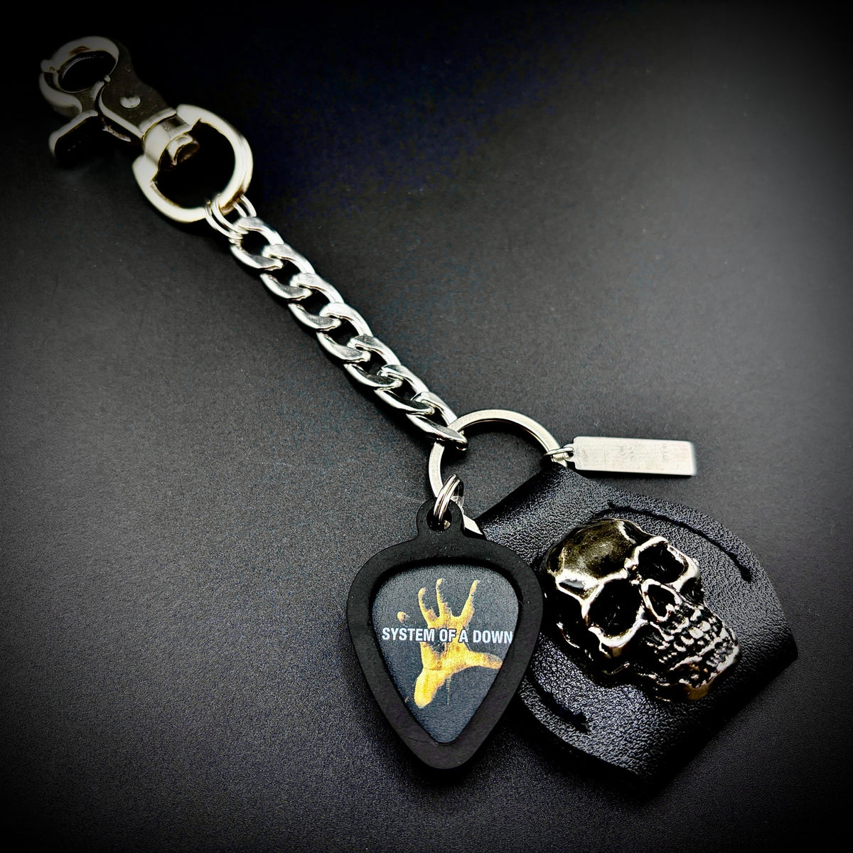 System of a Down PICKCHAIN belt loop guitar pick holder